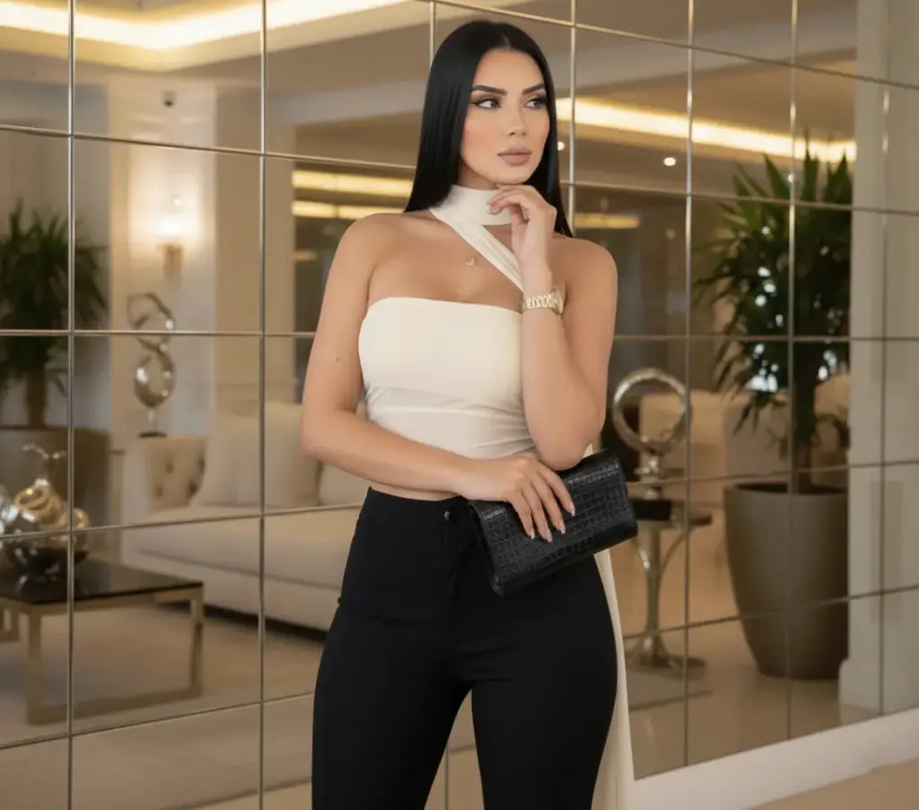 Crop Top Gargantilla