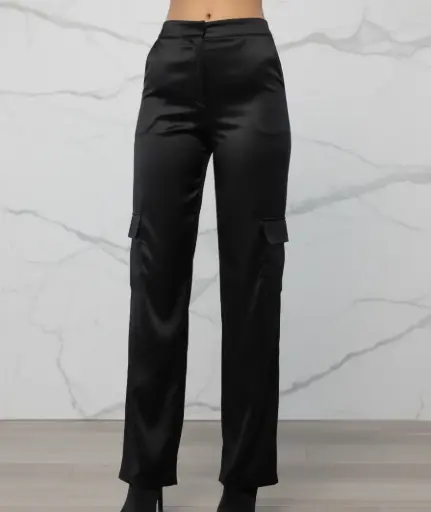 Pantalón Satín Cargo
